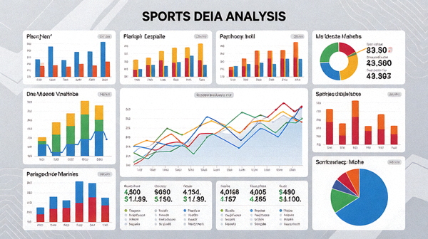 体育数据分析图表与比赛统计指标的视觉呈现