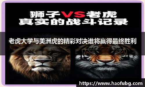 老虎大学与美洲虎的精彩对决谁将赢得最终胜利